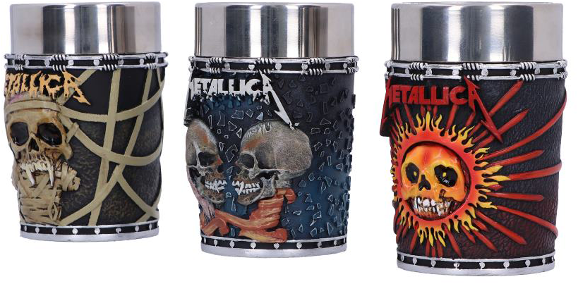 Verre à shot  de Metallica - Pushead Art Shot Glass Set - pour Unisexe - multicolore - metallica - View 2