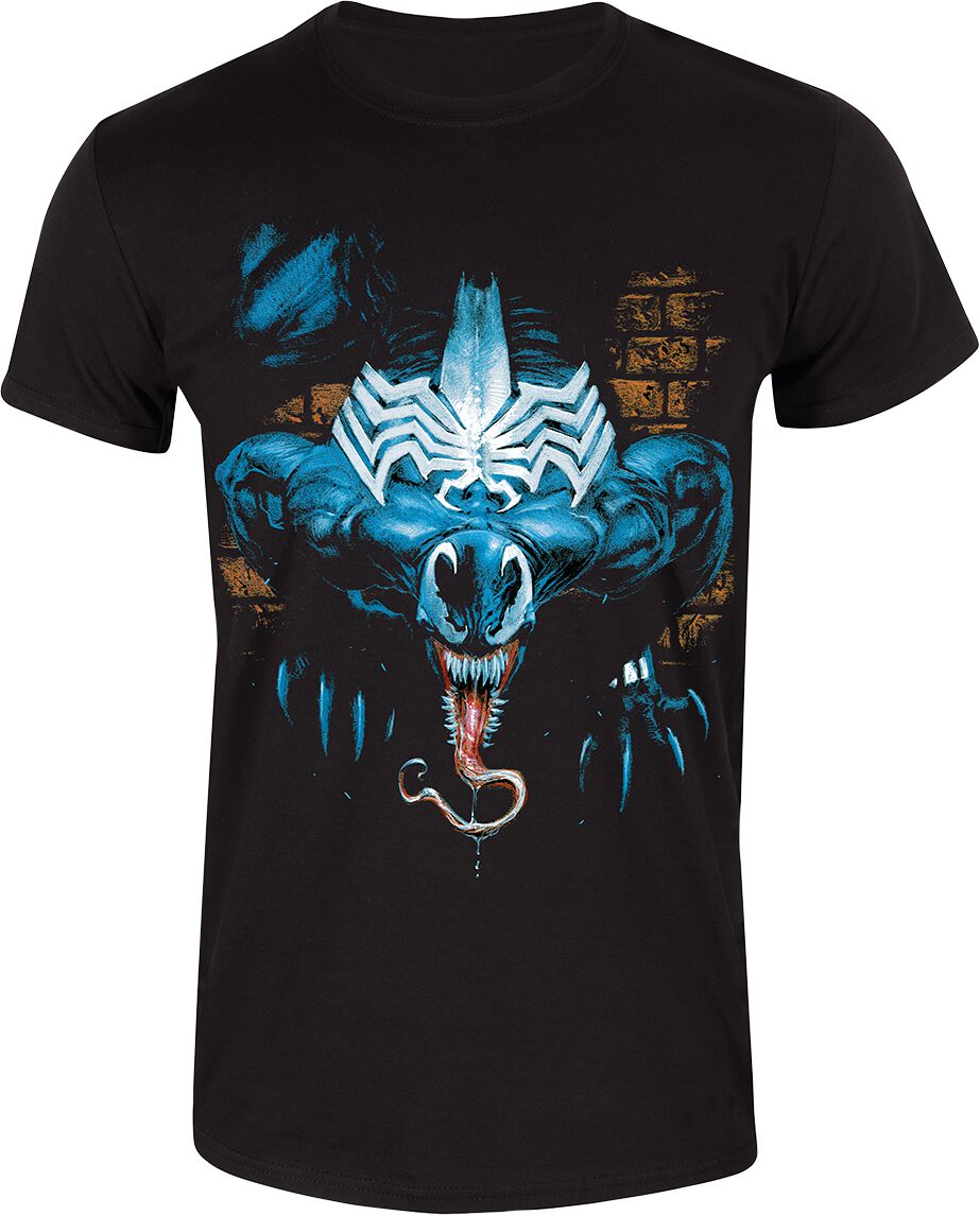 T-Shirt Manches courtes Disney de Venom (Marvel) - Wall Lurker - S à XXL - pour Homme - noir - Venom (Marvel)
