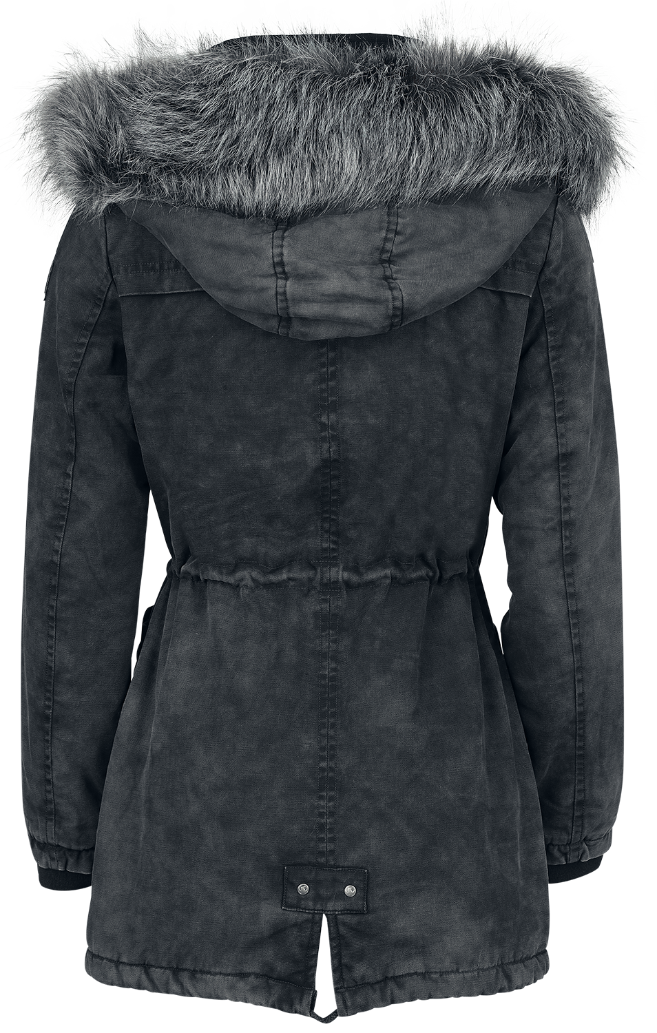 Manteau d'hiver  de Black Premium by EMP - Veste (Factory Second) - S à XXL - pour Femme - gris foncé - Black Premium by EMP - View 2