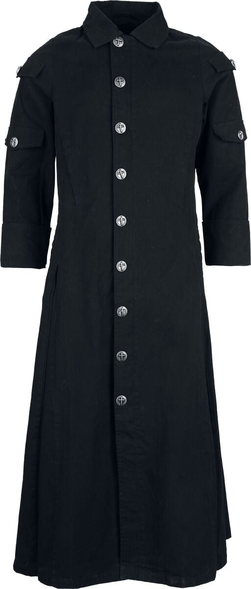 Manteaux Gothic de Gothicana by EMP - Cloaked in Darkness - S à XXL - pour Homme - noir - Gothicana by EMP
