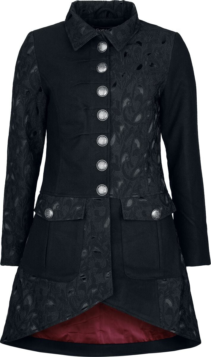 Manteaux Gothic de Gothicana by EMP - S à XXL - pour Femme - noir - Gothicana by EMP