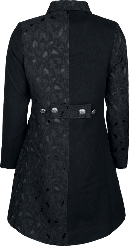 Manteaux Gothic de Gothicana by EMP - S à XXL - pour Femme - noir - Gothicana by EMP - View 2