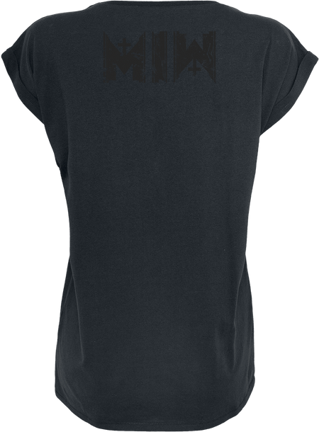 T-Shirt Manches courtes  de Motionless In White - Logo - M à XXL - pour Femme - noir - Motionless In White - View 2