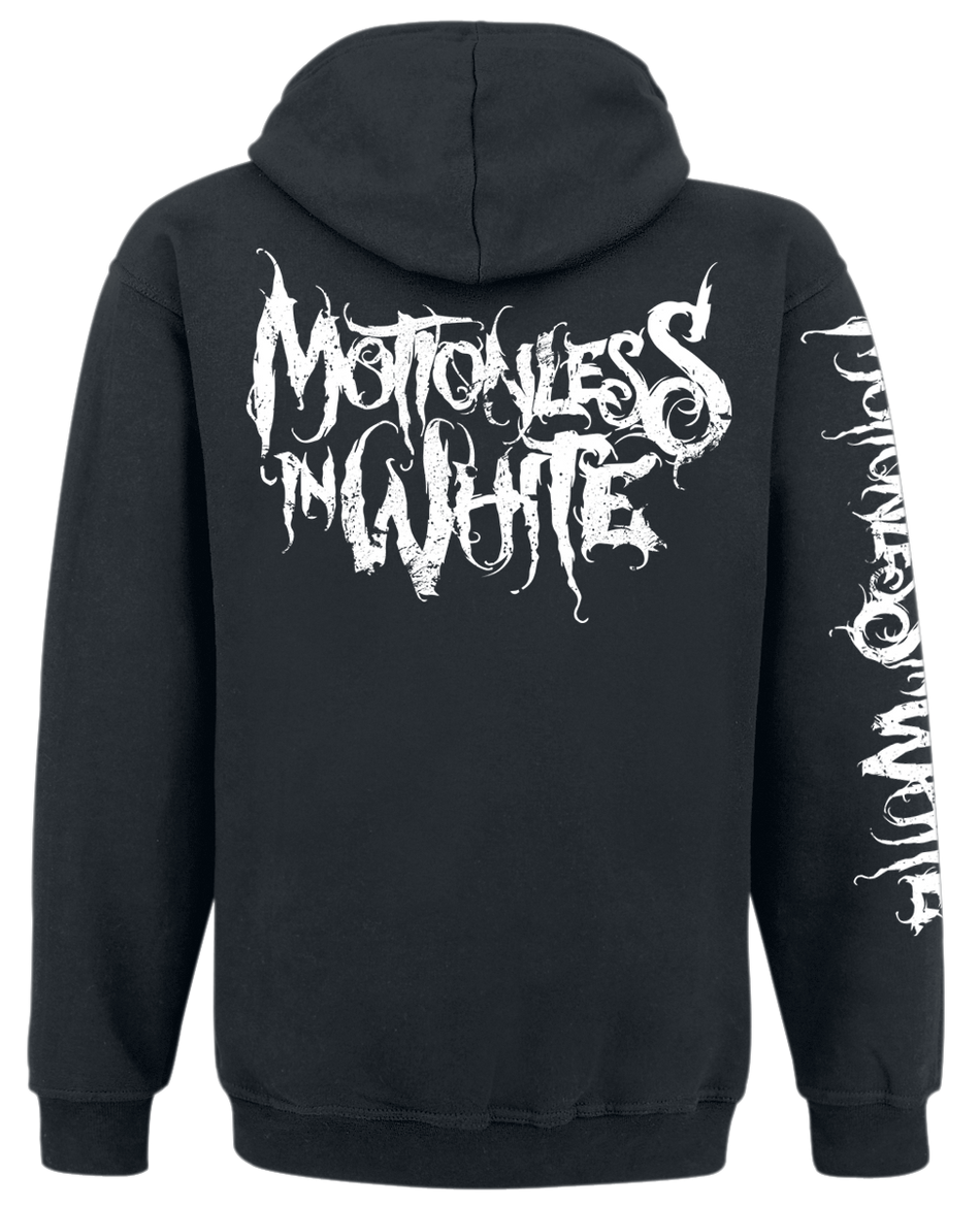 Sweat-shirt zippé à capuche  de Motionless In White - Logo - S à XXL - pour Homme - noir - Motionless In White - View 2