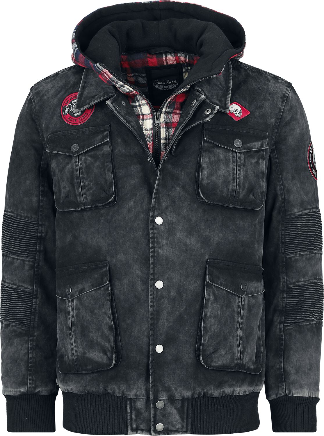 Veste d'hiver  de Rock Rebel by EMP - Saving The Best For Last - S à XXL - pour Homme - noir - Rock Rebel by EMP