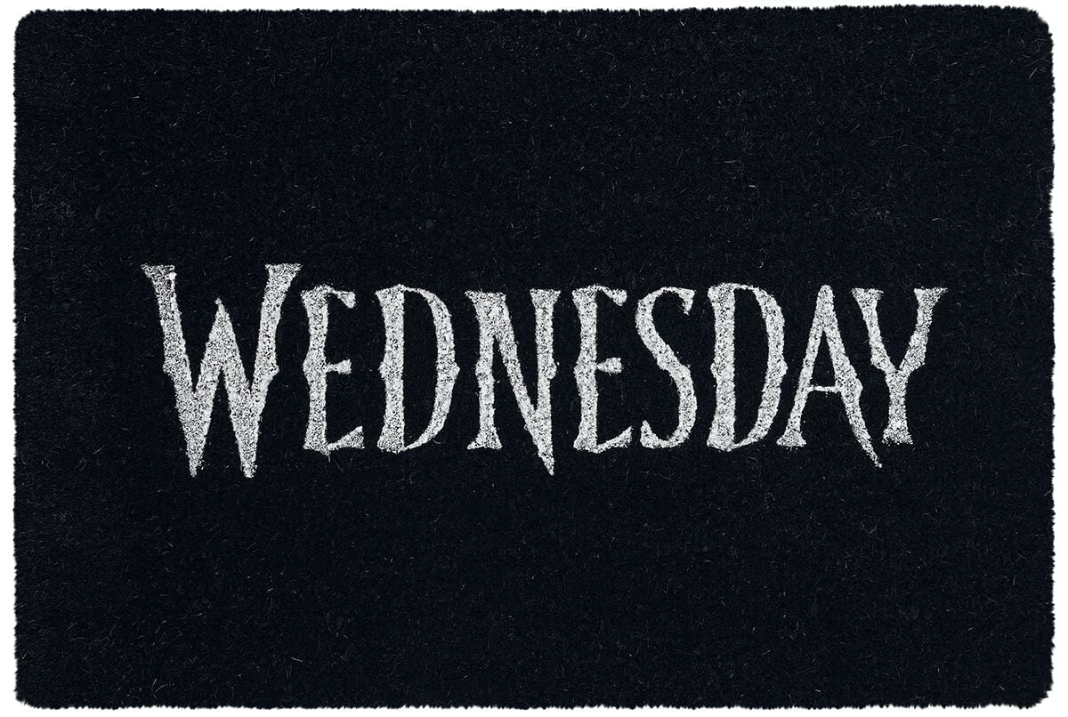 Paillasson  de Wednesday - Wednesday Logo - pour Unisexe - noir/beige - Wednesday