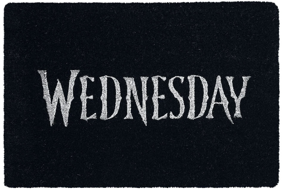 Paillasson  de Wednesday - Wednesday Logo - pour Unisexe - noir/beige - Wednesday