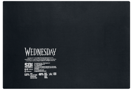 Paillasson  de Wednesday - Wednesday Logo - pour Unisexe - noir/beige - Wednesday - View 2