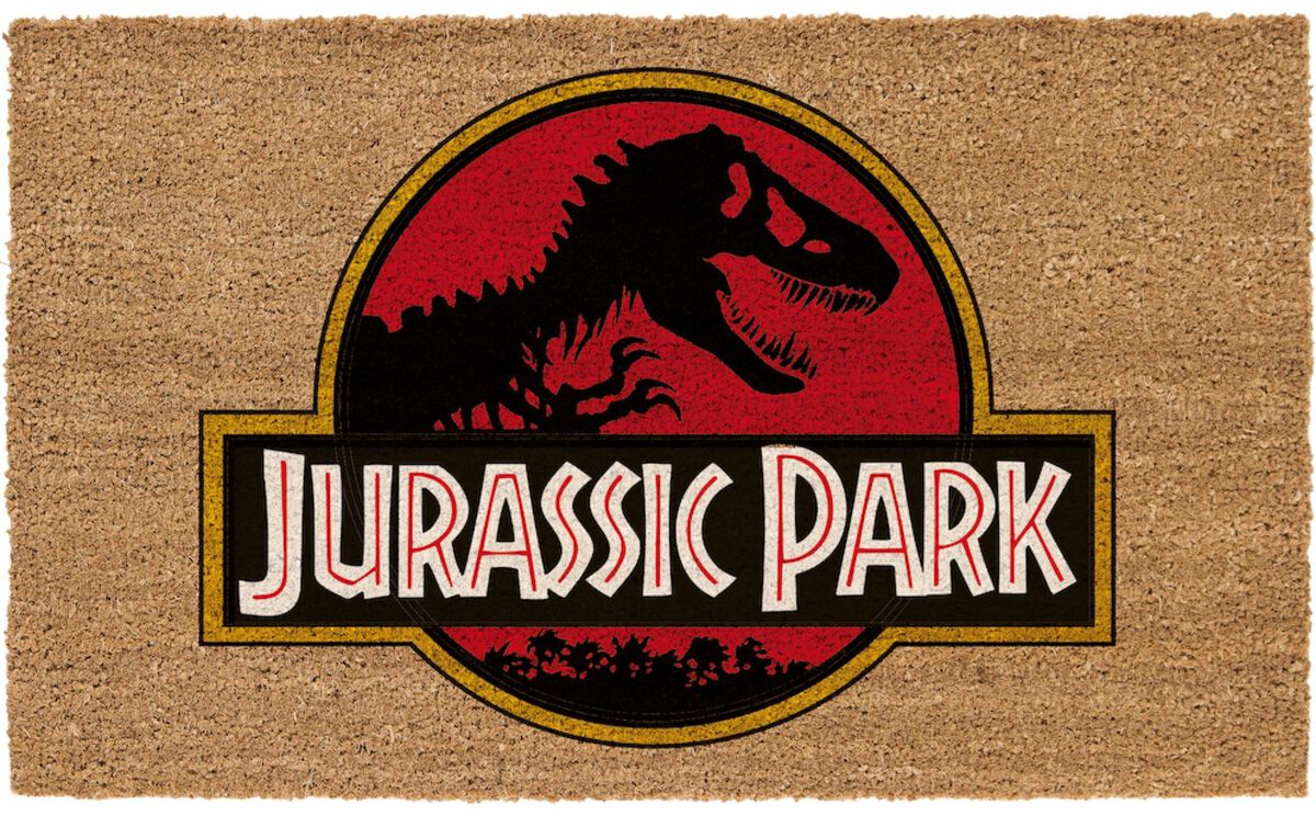 Paillasson  de Jurassic Park - Jurassic Park - Logo - pour Indifférent - multicolore - Jurassic Park