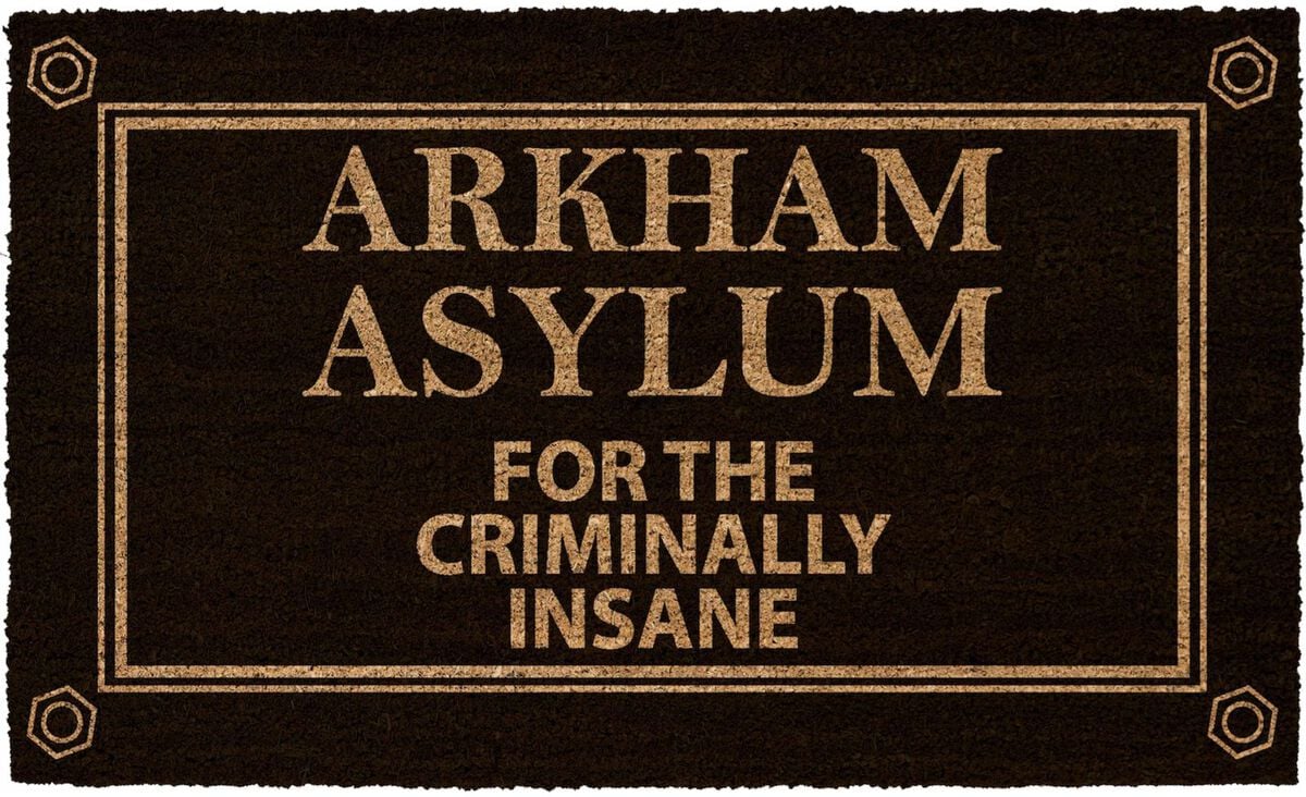 Paillasson  de Batman - Arkham Asylum - pour Indifférent - noir/beige - Batman