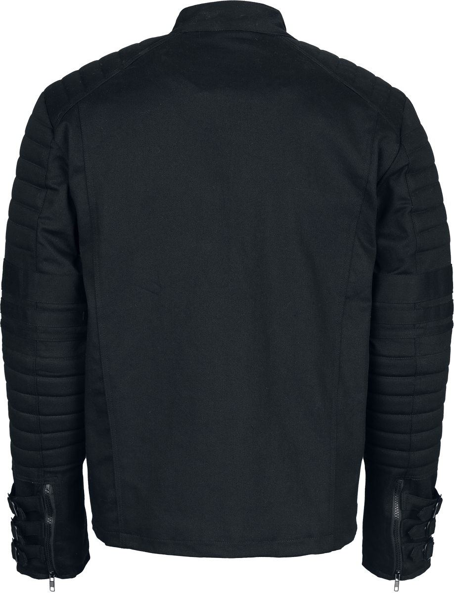Veste mi-saison Gothic de Gothicana by EMP - Veste avec Manches Côtelées - S à XXL - pour Homme - noir - Gothicana by EMP - View 2