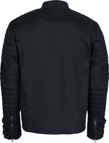 Veste mi-saison Gothic de Gothicana by EMP - Veste avec Manches Côtelées - S à XXL - pour Homme - noir - Gothicana by EMP - View 2