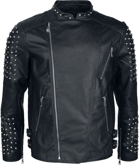 Veste en imitation cuir  de Rock Rebel by EMP - S à XXL - pour Homme - noir - Rock Rebel by EMP