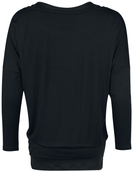 T-shirt manches longues  de Full Volume by EMP - Busting Loose - S à XXL - pour Femme - noir - Full Volume by EMP - View 2