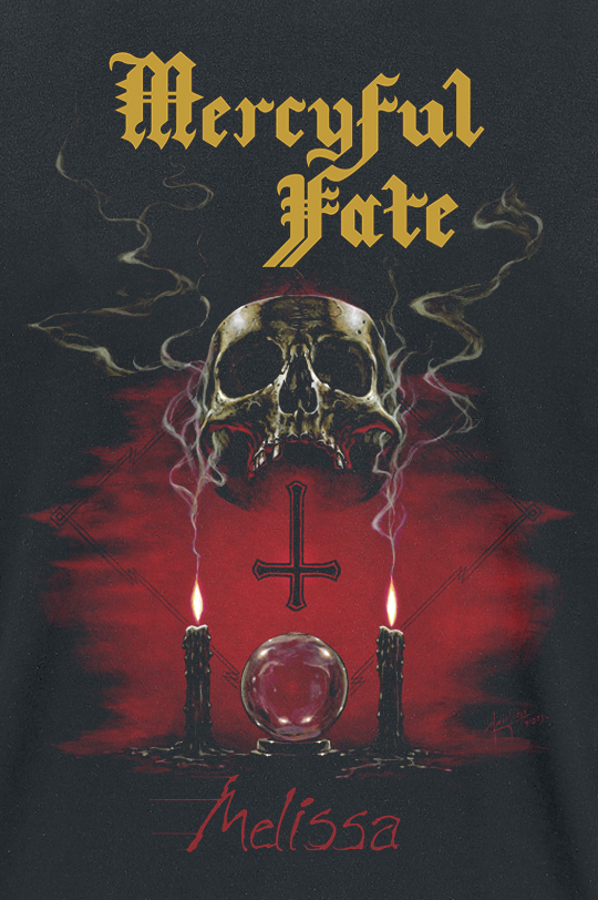 T-Shirt Manches courtes  de Mercyful Fate - Melissa (40th Anniversary) - M à 3XL - pour Homme - noir - Mercyful Fate - View 2