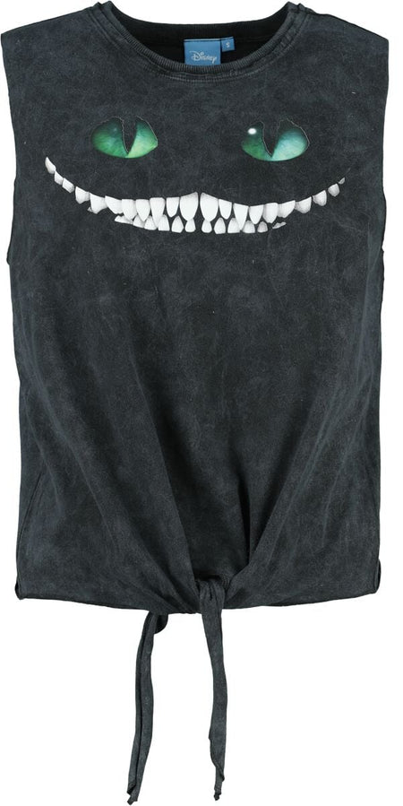 Top Disney de Alice Au Pays Des Merveilles - Le Chat Du Cheshire - Smile - S à XXL - pour Femme - noir - Alice Au Pays Des Merveilles