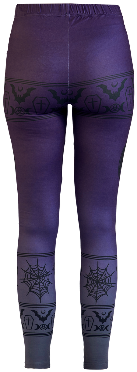 Legging Gothic de Gothicana by EMP - Color Gradient Leggings - S - pour Femme - violet - Gothicana by EMP - View 2