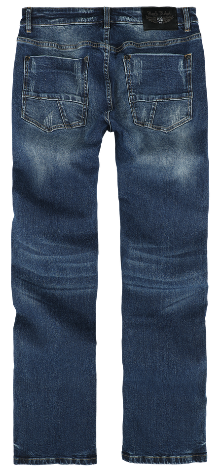 Jean  de Rock Rebel by EMP - Johnny - W30L32 à W34L34 - pour Homme - bleu - Rock Rebel by EMP - View 2