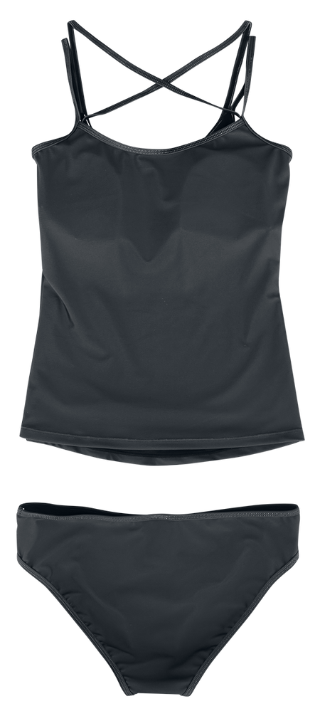 Bikini Gothic de Wednesday - Darkness... My Old Friend - S à 3XL - pour Femme - noir - Wednesday - View 2