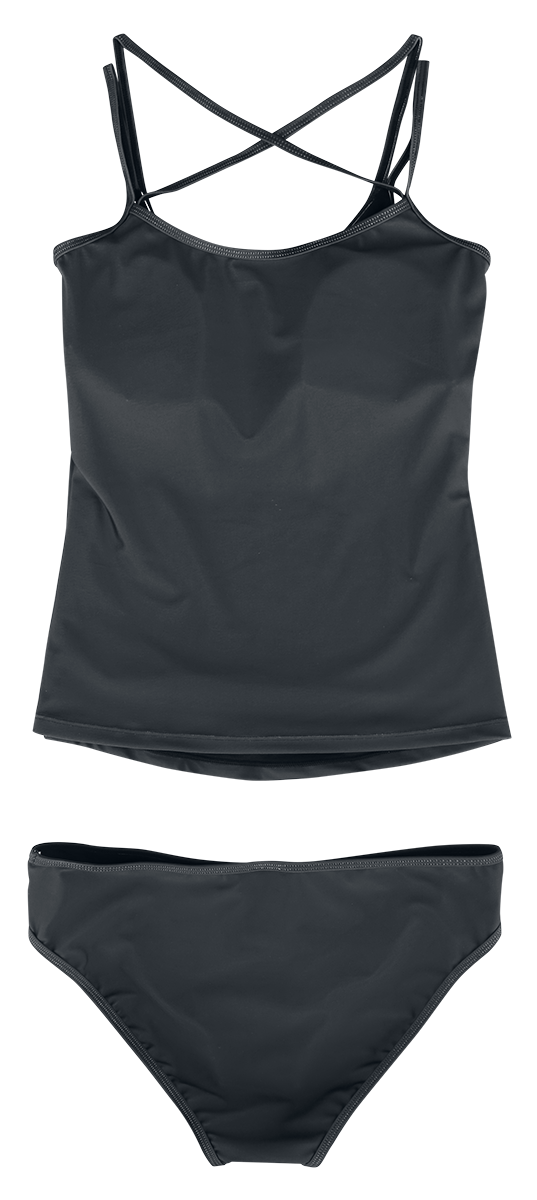Bikini Gothic de Wednesday - Darkness... My Old Friend - S à 3XL - pour Femme - noir - Wednesday - View 2