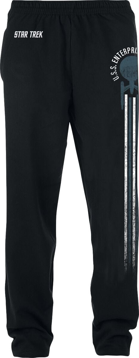 Bas de survêtement  de Star Trek - Enterprise - S à XXL - pour Homme - noir - Star Trek