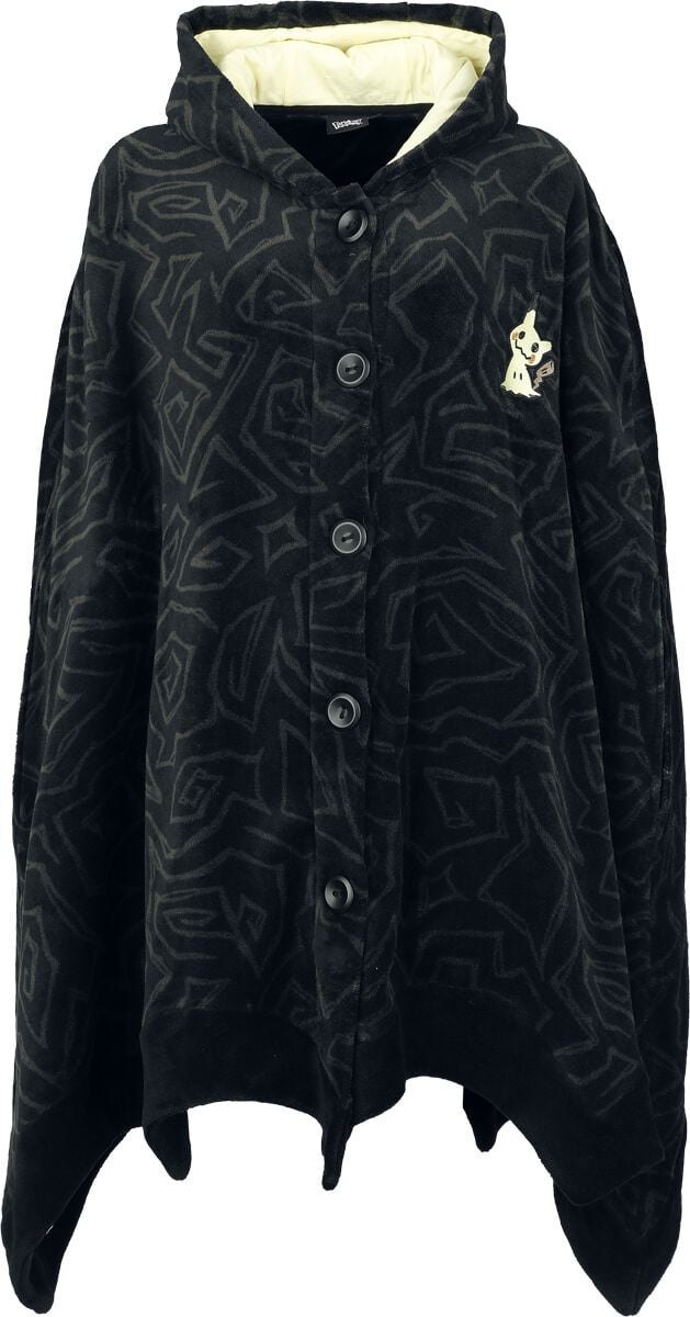 Pélerine Gaming de Pokémon - Mimiqui - Standard - pour Femme - noir - Pokémon