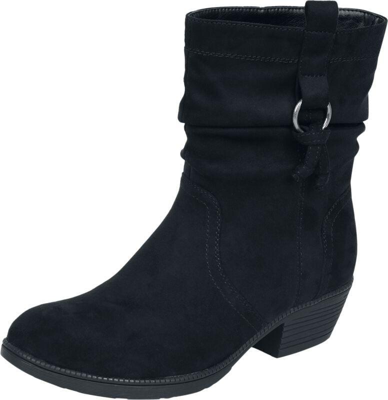 Bottes  de RED by EMP - Boots mit Schnalle - EU37 à EU41 - pour Femme - noir - RED by EMP