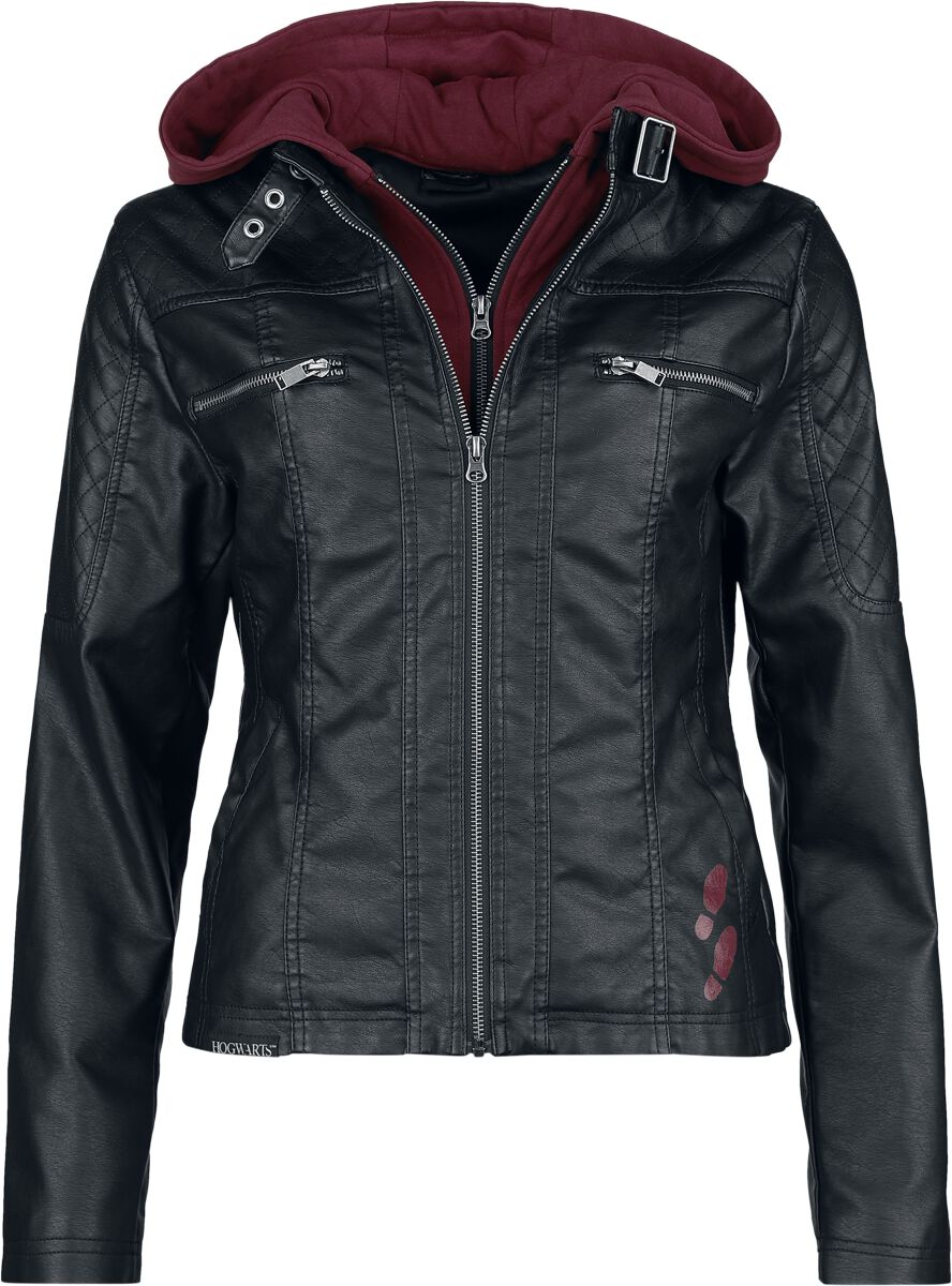 Veste en imitation cuir  de Harry Potter - Mischief Managed - S à XXL - pour Femme - noir - Harry Potter