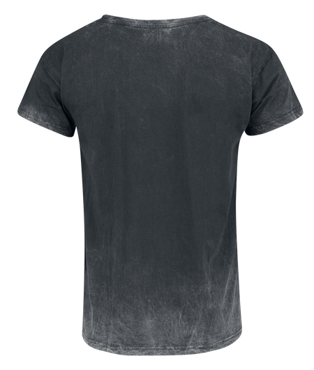 T-Shirt Manches courtes  de Outer Vision - Viking Skull - S à 4XL - pour Homme - gris - Outer Vision - View 2