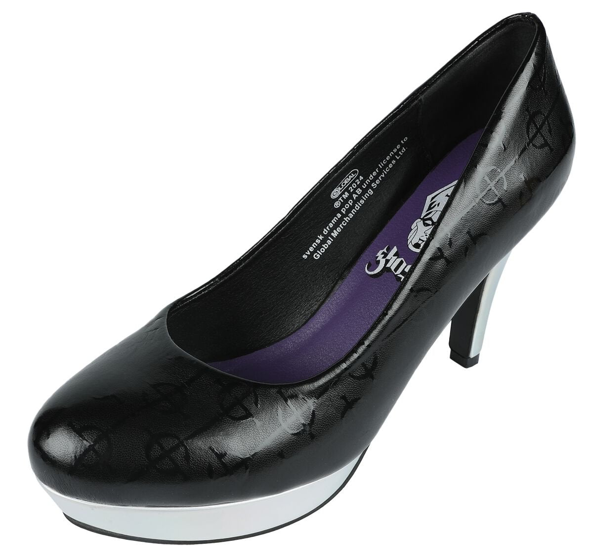 Talons hauts  de Ghost - EMP Signature Collection - EU38 - pour Femme - noir/argent - Ghost