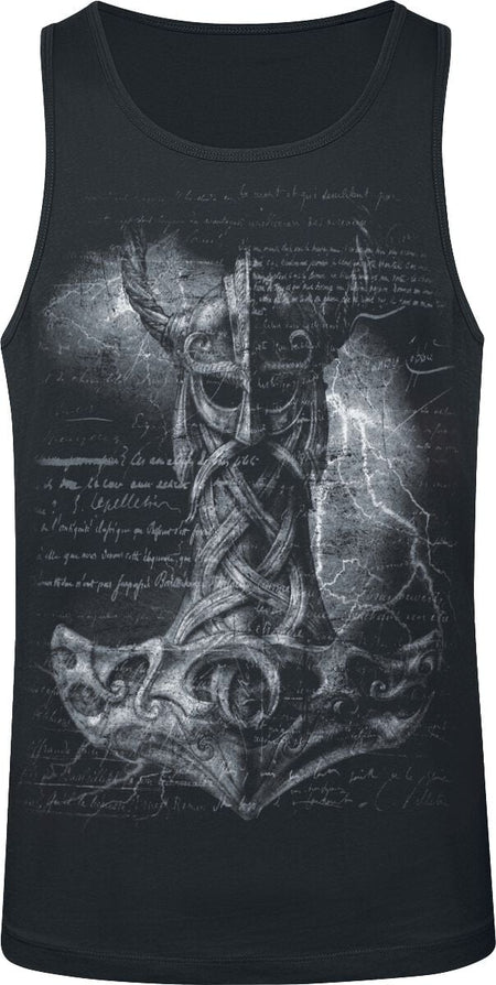 Débardeur  de Alchemy England - Mjölnir Hammer - S à M - pour Homme - noir - Alchemy England