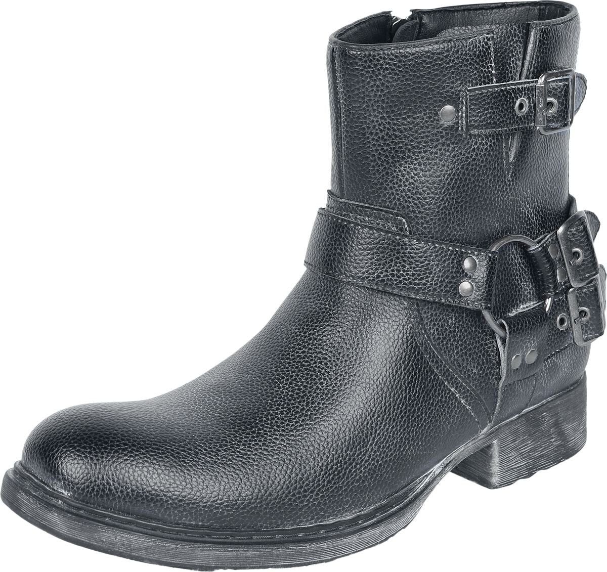 Bottes de motard  de Rock Rebel by EMP - Bottines Biker - EU41 à EU47 - pour Homme - noir - Rock Rebel by EMP