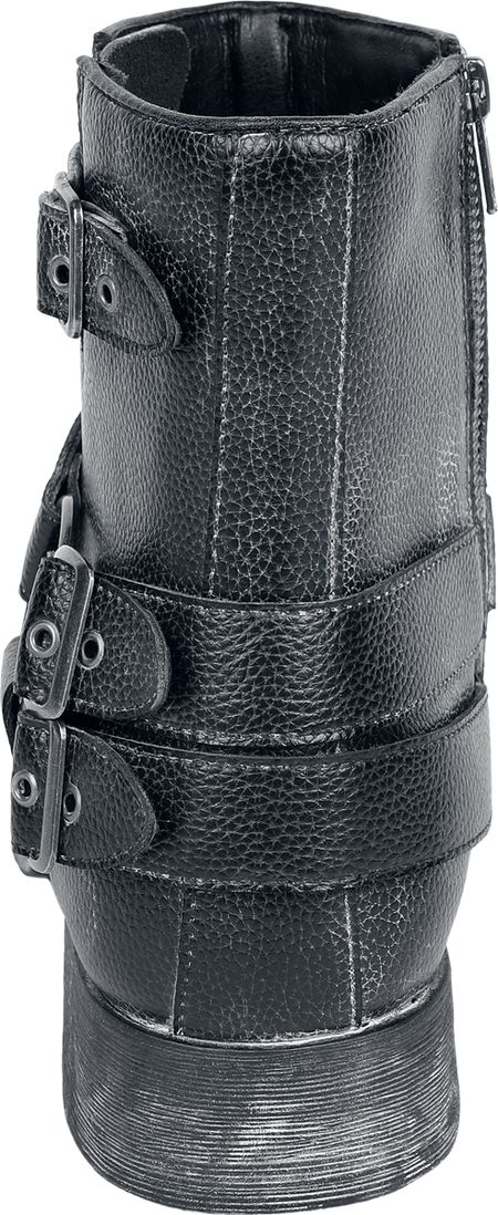 Bottes de motard  de Rock Rebel by EMP - Bottines Biker - EU41 à EU47 - pour Homme - noir - Rock Rebel by EMP - View 2