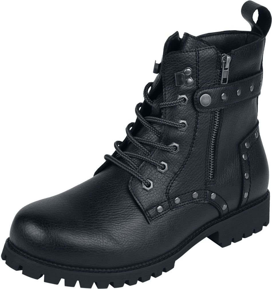 Bottes de motard  de Rock Rebel by EMP - Thunder Road - EU40 à EU47 - pour Homme - noir - Rock Rebel by EMP