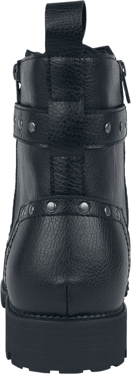 Bottes de motard  de Rock Rebel by EMP - Thunder Road - EU40 à EU47 - pour Homme - noir - Rock Rebel by EMP - View 2
