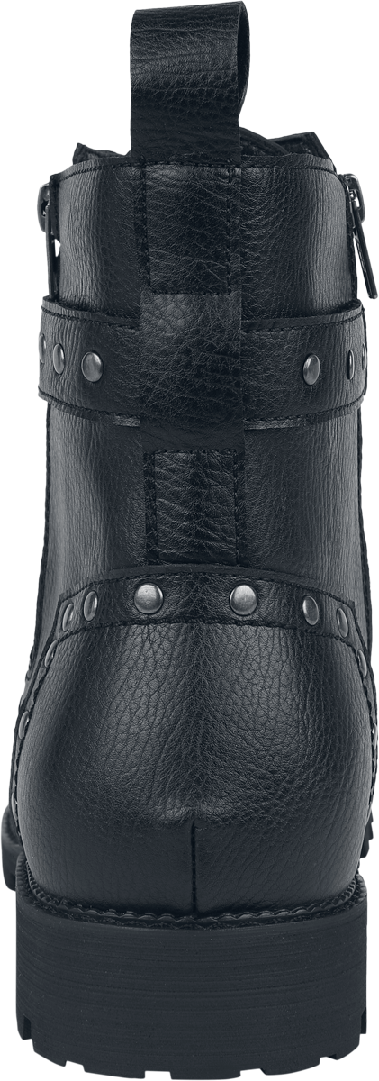 Bottes de motard  de Rock Rebel by EMP - Thunder Road - EU40 à EU47 - pour Homme - noir - Rock Rebel by EMP - View 2