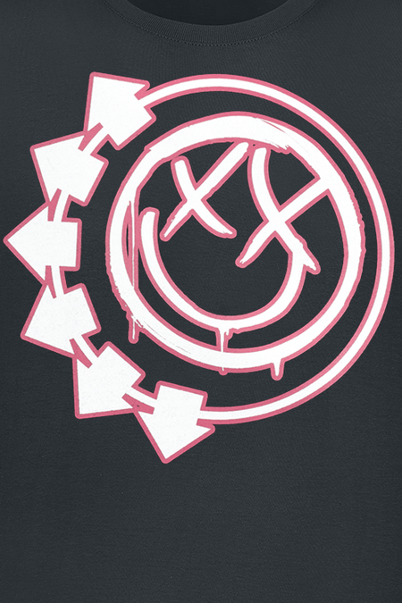 T-Shirt Manches courtes  de Blink-182 - Harrows Smile - S à XXL - pour Homme - noir - Blink-182 - View 2