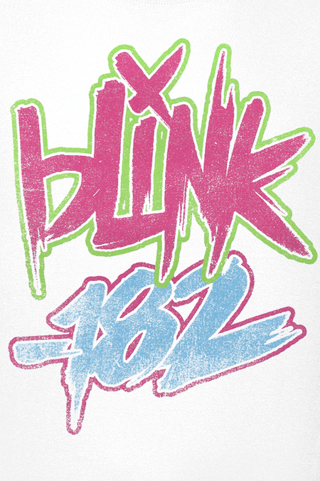 T-Shirt Manches courtes  de Blink-182 - Text - S à 3XL - pour Homme - blanc - Blink-182 - View 2