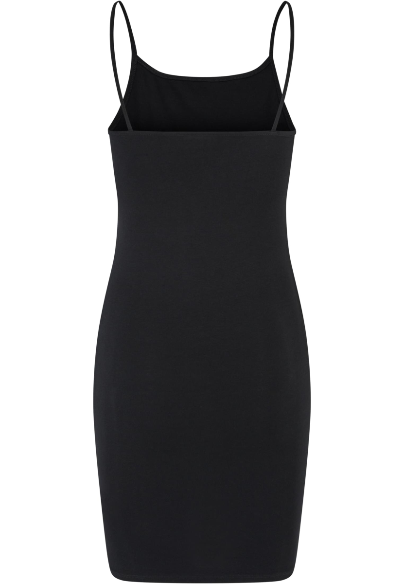 Robe courte  de Urban Classics - Robe Jersey Stretch Bodycon - XS à S - pour Femme - noir - Urban Classics - View 2