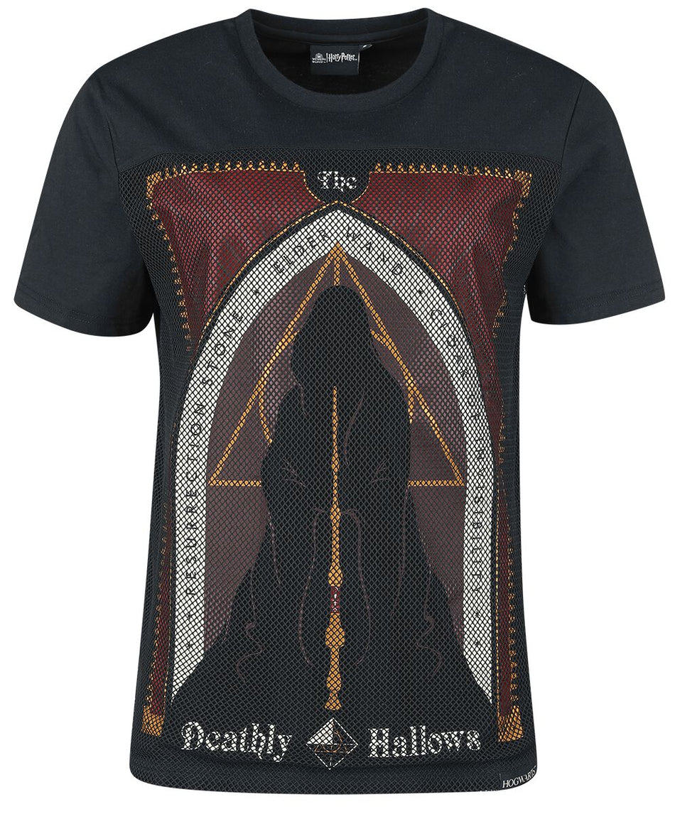 T-Shirt Manches courtes  de Harry Potter - Les Reliques De La Mort - S à XXL - pour Femme - noir - Harry Potter