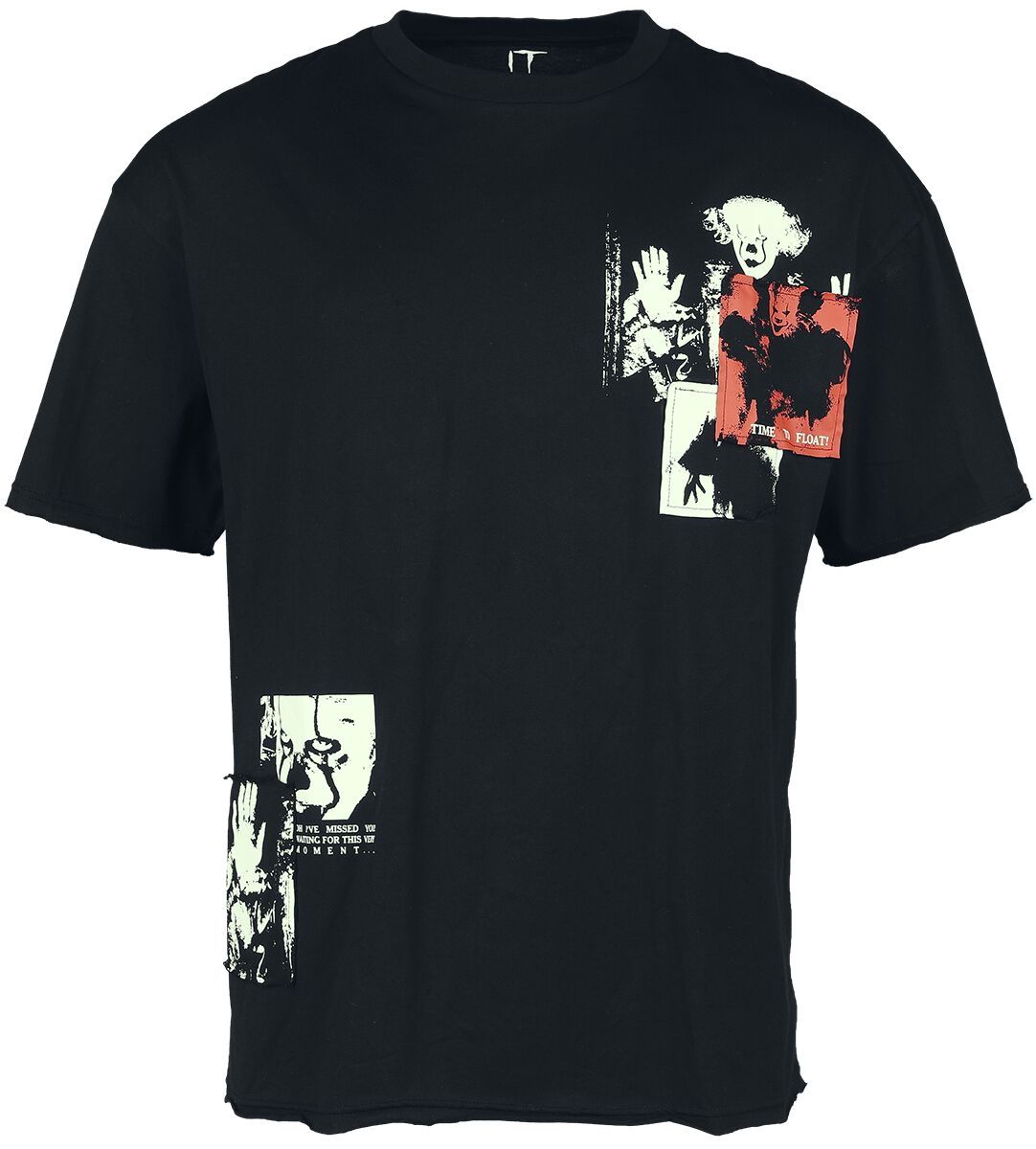 T-Shirt Manches courtes  de ÇA - It Chapter 2 - Time to Float - M à XL - pour Homme - noir - ÇA