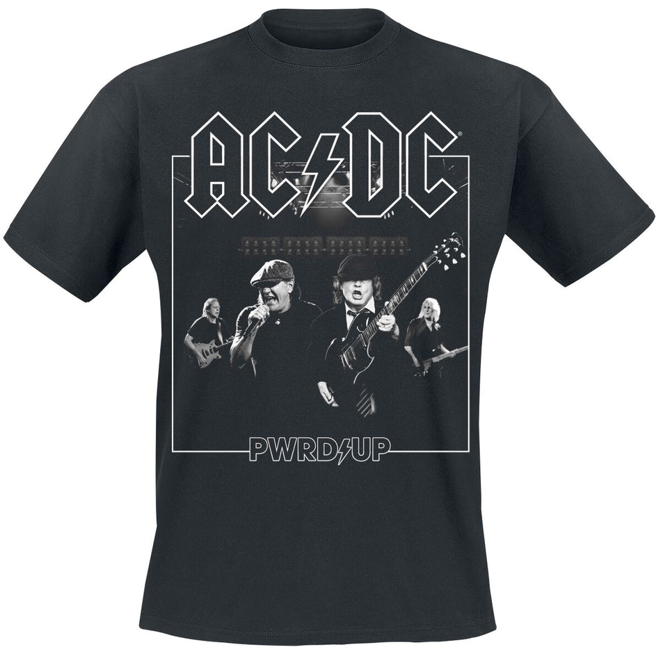 T-Shirt Manches courtes  de AC/DC - PWRDUP Live - S à 5XL - pour Homme - noir - AC/DC