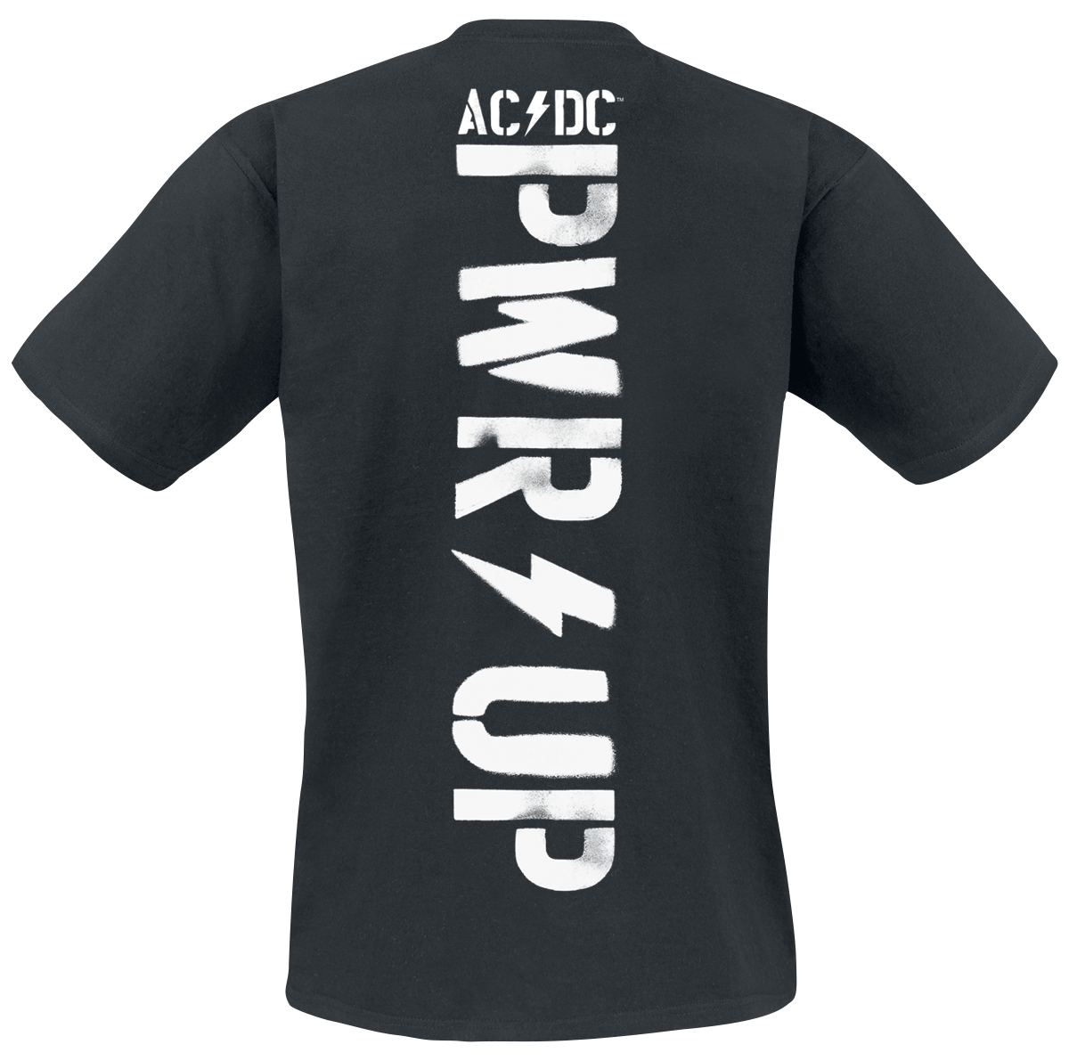 T-Shirt Manches courtes  de AC/DC - PWRDUP Live - S à 5XL - pour Homme - noir - AC/DC - View 2