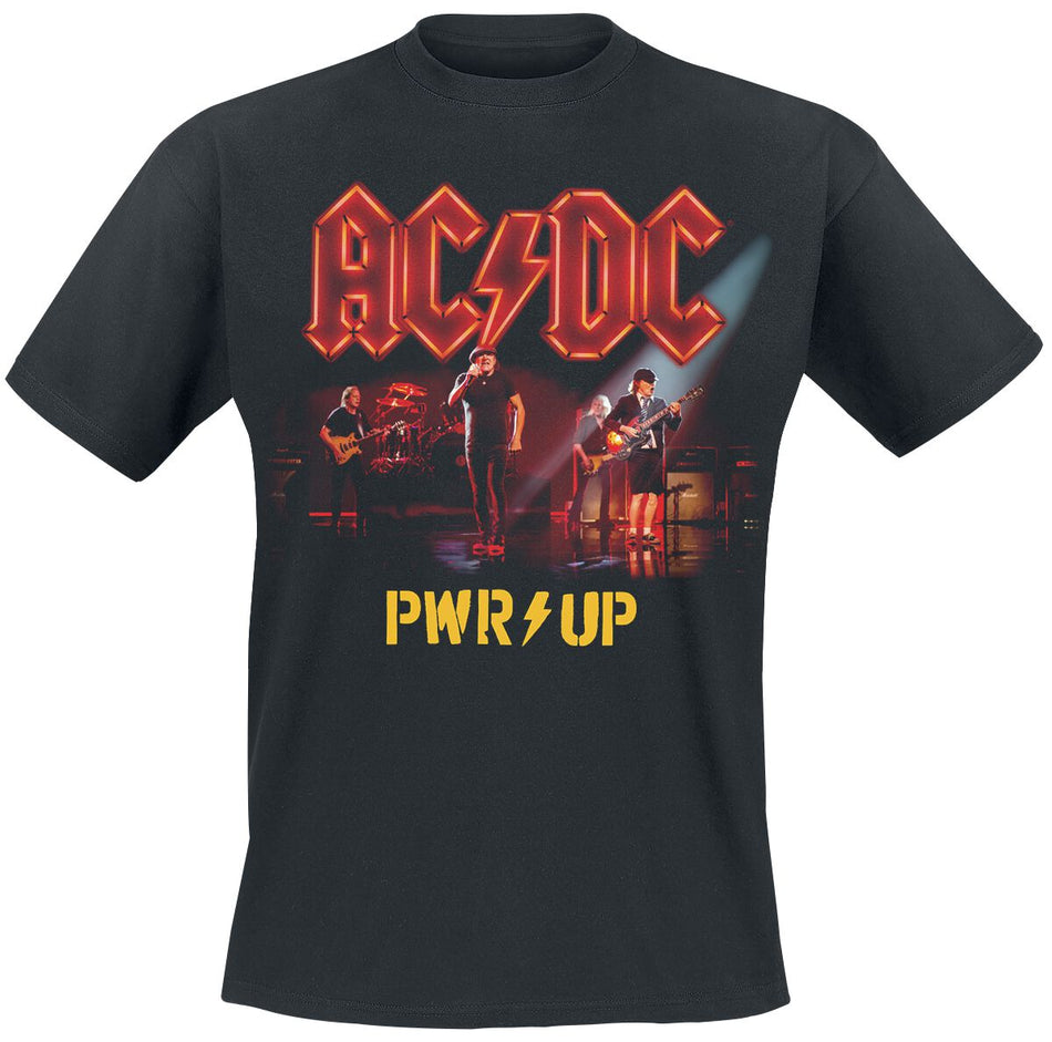 T-Shirt Manches courtes  de AC/DC - PWRUP Power Trip Live - S à 5XL - pour Homme - noir - AC/DC
