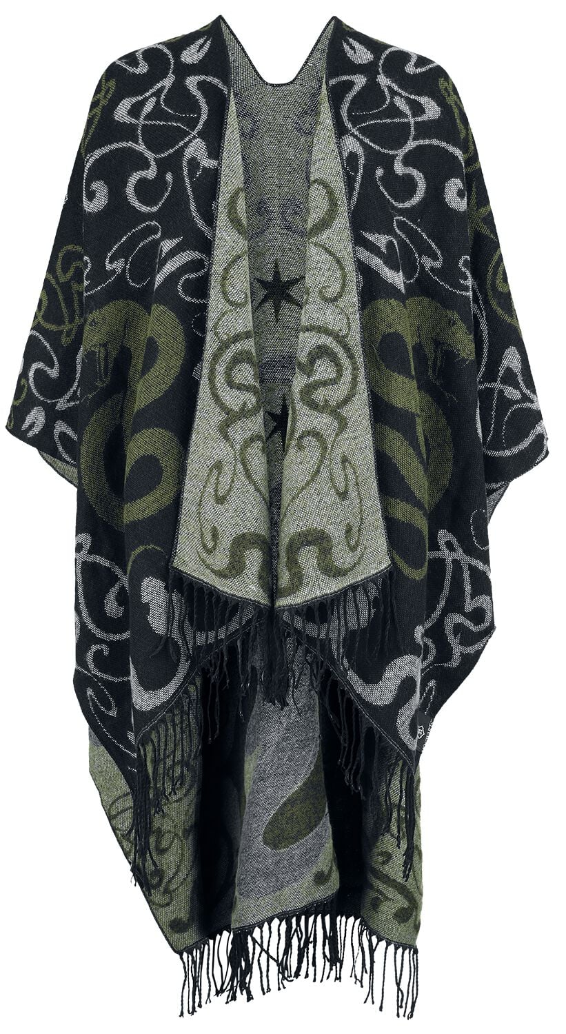 Gilets & Ponchos  de Harry Potter - Serpentard - Oversize - Standard - pour Femme - multicolore - Harry Potter