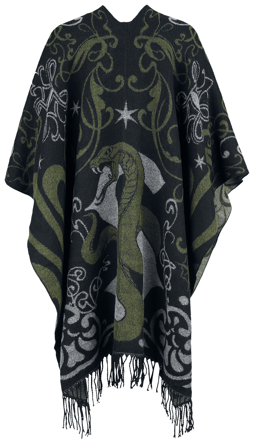 Gilets & Ponchos  de Harry Potter - Serpentard - Oversize - Standard - pour Femme - multicolore - Harry Potter - View 2