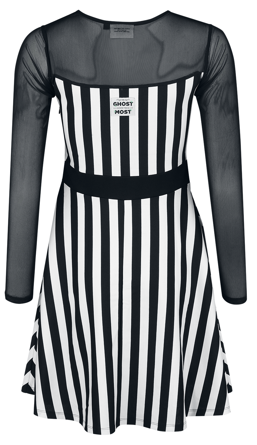 Robe courte  de Beetlejuice - M - pour Femme - noir/blanc - Beetlejuice - View 2
