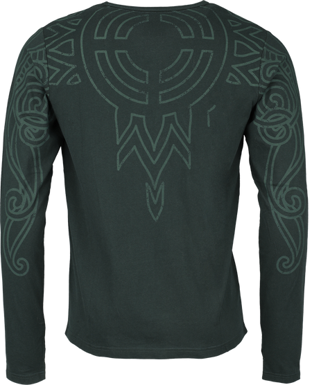 T-shirt manches longues  de Le Seigneur Des Anneaux - Rohirrim - S à XXL - pour Homme - vert - Le Seigneur Des Anneaux - View 2