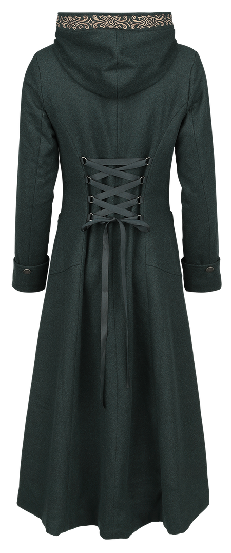 Manteaux  de Le Seigneur Des Anneaux - Rohirrim - S à XXL - pour Femme - vert - Le Seigneur Des Anneaux - View 2