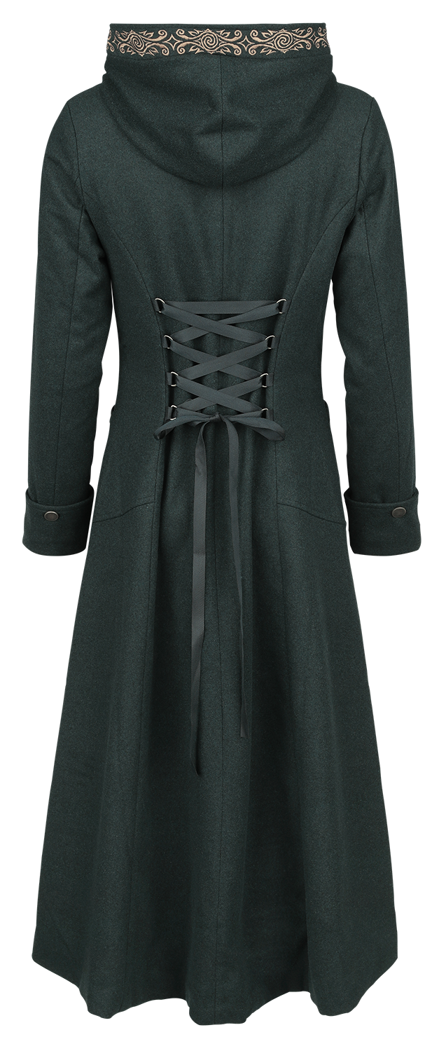 Manteaux  de Le Seigneur Des Anneaux - Rohirrim - S à XXL - pour Femme - vert - Le Seigneur Des Anneaux - View 2